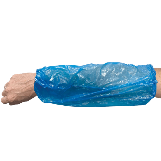 Overmouw PE Blauw 20mµ 40x20 cm a 100 st